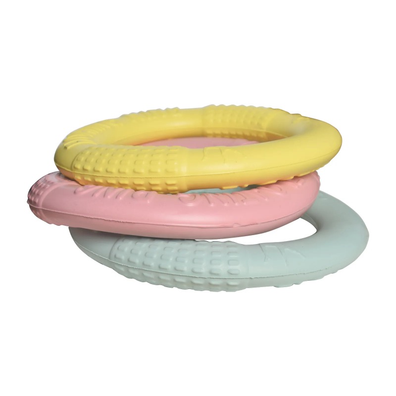 Flying Disc Dog Training Toy - Mini jouets pour chiens : anneau