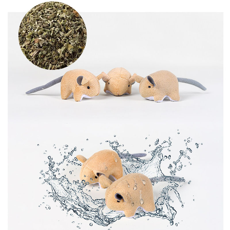 Jouets en peluche pour chats a - Catnip Interactive Plush Mouse avis et prix